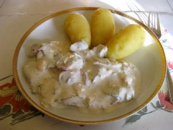 Matjesfilet in Sahne meine Art - Rezept - Bild Nr. 6
