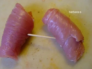 Fleisch - Gerichte: Saltimbocca  von der Pute - Rezept - Bild Nr. 2