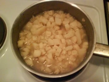 Rezept: Sylvestermenue Gang 1: Spinat-Pastinaken-Suppe Bild Nr. 3 Sylvestermenue Gang 1: Spinat-Pastinaken-Suppe - Rezept - Bild Nr. 3