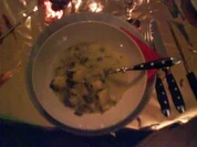 Rezept: Sylvestermenue Gang 1: Spinat-Pastinaken-Suppe Sylvestermenue Gang 1: Spinat-Pastinaken-Suppe - Rezept