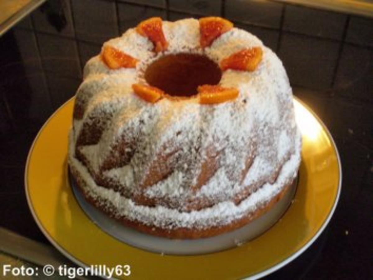 Orangenkuchen Den habe ich meiner Mutter gesten zum Geburtstag gebacken ...