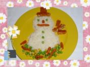 Reis-Schneemann - Rezept