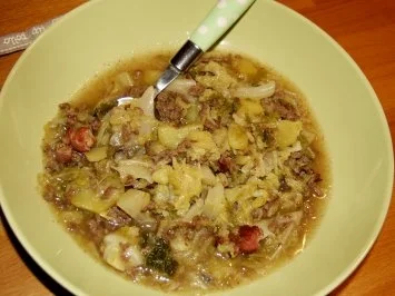 Suppe/Eintopf...Wirsingeintopf - Rezept
