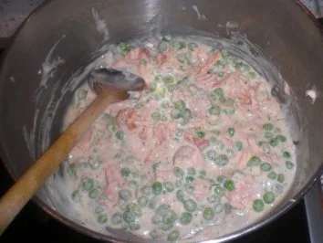 Rezept: Spaghetti in Lachskräutercreme Bild Nr. 3 Spaghetti in Lachskräutercreme - Rezept - Bild Nr. 3