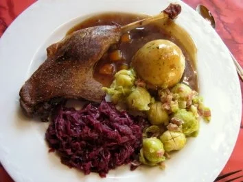 Gänsekeulen - Rezept