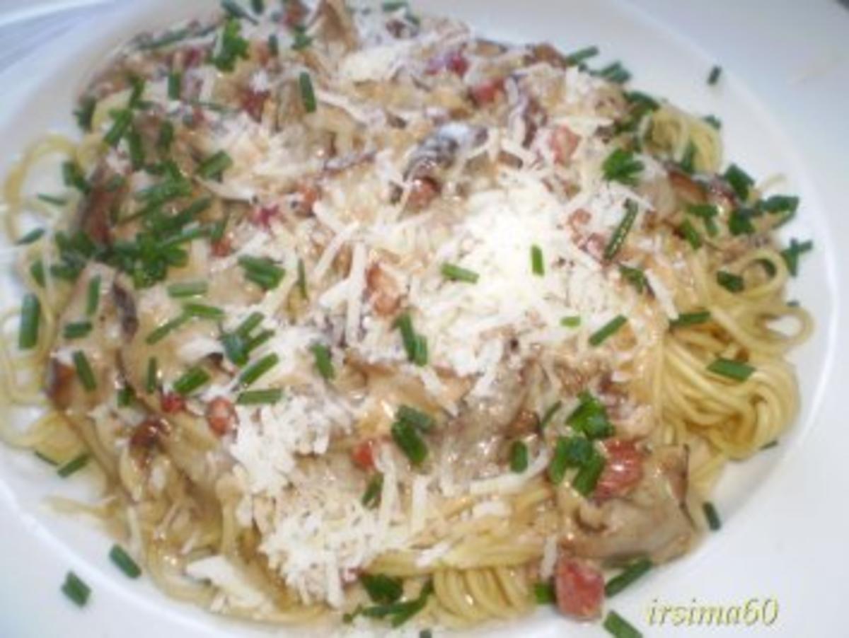 Bilder für Steinpilzsoße an Spaghetti - Rezept