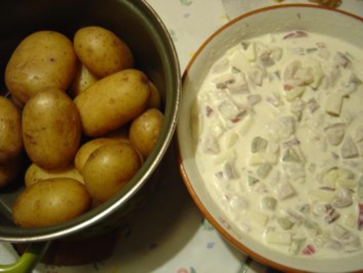 Matjes-Salat a´ la Bärbel - Rezept - Bild Nr. 2