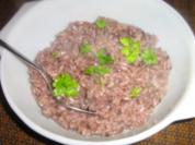 Rotwein - Risotto - Rezept