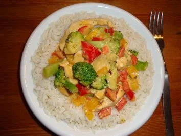 Rezept: Hähnchen trifft Gemüse & Pfeffer Hähnchen trifft Gemüse & Pfeffer - Rezept