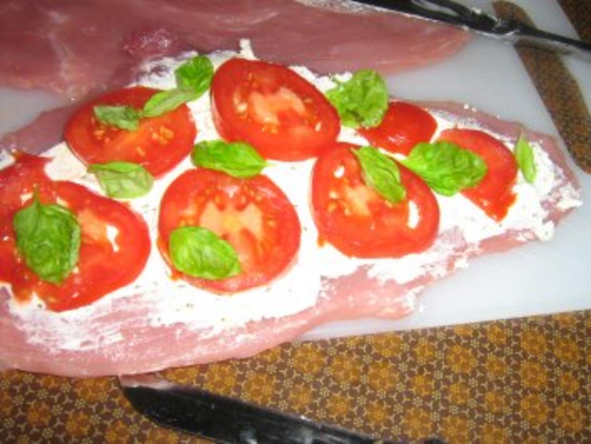 Rouladen mediteran -Tomate - Mozarella - Rezept - Bild Nr. 4