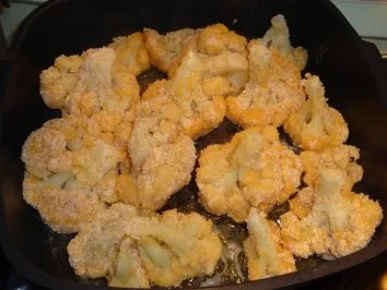 Blumenkohl paniert mit Kartoffelpüree - Rezept - Bild Nr. 7