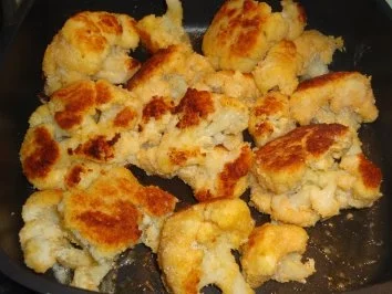 Blumenkohl paniert mit Kartoffelpüree - Rezept - Bild Nr. 8