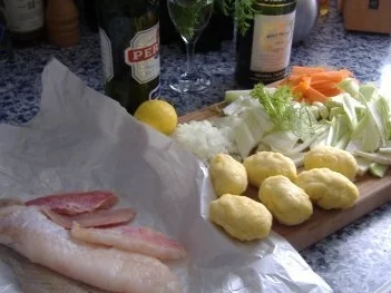 Friedrichskoger Fischersuppe mit Safrangriesnocken - Rezept - Bild Nr. 2