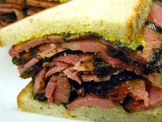 Rezept: Pastrami Sandwich (einfach) Pastrami Sandwich (einfach) - Rezept