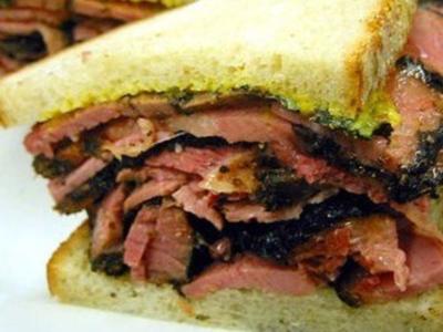 Rezept: Pastrami Sandwich (einfach) Pastrami Sandwich (einfach) - Rezept