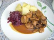 Gulasch - wie´s dem Wanderer schmeckt - Rezept