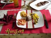 Straussensteaks mit Cranberrys und Orangen - Rezept