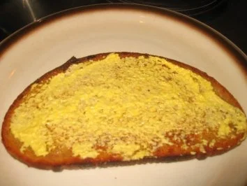 Rezept: Brotzeit/ Snack: Knackwurst, deftig überbacken! Bild Nr. 4 Brotzeit/ Snack: Knackwurst, deftig überbacken! - Rezept - Bild Nr. 4