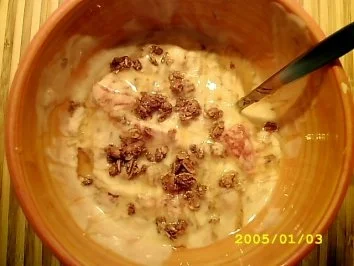 Müsli:"bittersweet coffee crunch" - Rezept