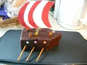 Wikinger- Schiff- Kuchen - Rezept