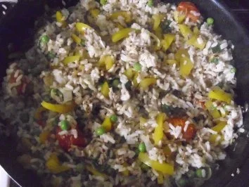 Rezept: Reispfanne mit Hack Bild Nr. 6 Reispfanne mit Hack - Rezept - Bild Nr. 6