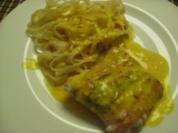 Lachs in Safransauce... - Rezept