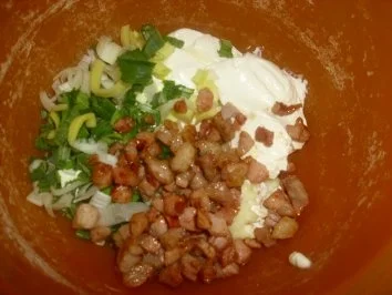 Gefüllte Fleischkäse - Rezept - Bild Nr. 3