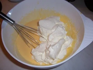 Dessert...Eierlikör Mousse mit Schokoladen Soße - Rezept - Bild Nr. 3