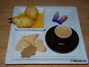 Birnen in Weißwein-Orangensud - Rezept