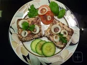 Sardinenbrot mit Zwiebel - Rezept