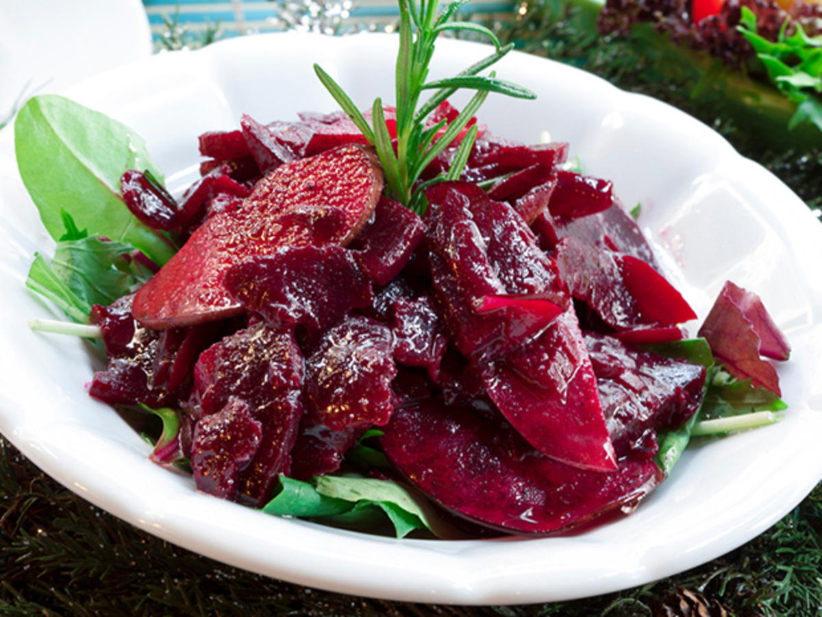 Salat: Rote Beete Salat gekocht - Rezept - kochbar.de