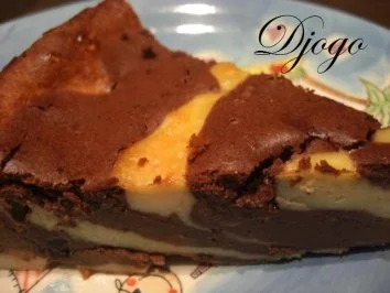 Rezept: gestreifter Käsekuchen gestreifter Käsekuchen - Rezept