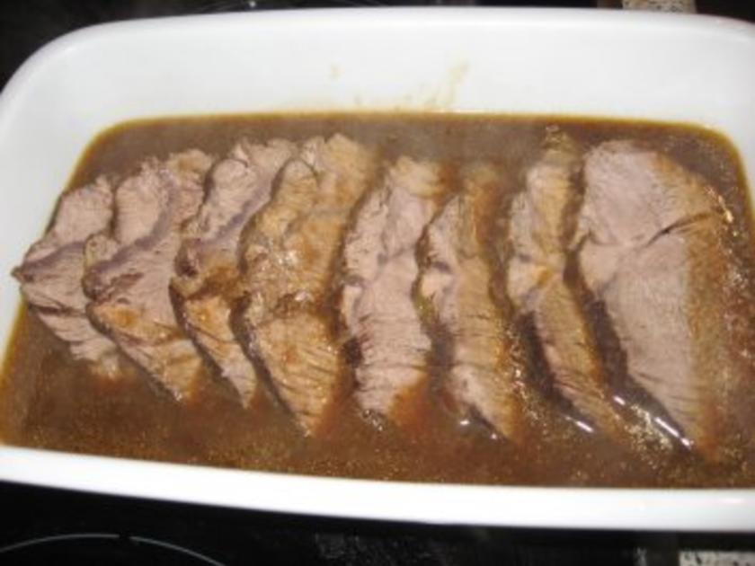 Rinderbraten aus der Hüfte - Rezept mit Bild - kochbar.de