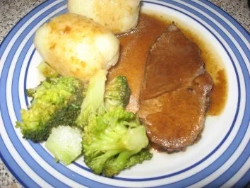 Rinderbraten aus der Hüfte - Rezept