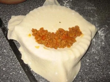 Meine Art von Börek (mit Hackfüllung) - Rezept - Bild Nr. 5