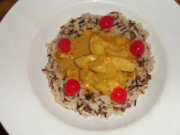 Rezept: Resteverwertung- Pute trifft Obst Resteverwertung- Pute trifft Obst - Rezept