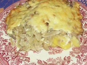 Rezept: Kartoffel - Weißkohl - Auflauf Kartoffel - Weißkohl - Auflauf - Rezept