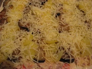 Auberginen-Kartoffel-Kuchen - Rezept - Bild Nr. 5