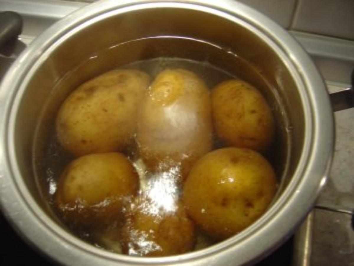Warmer Kartoffelsalat ohne Fett, kalorienarm - Rezept - Bild Nr. 2