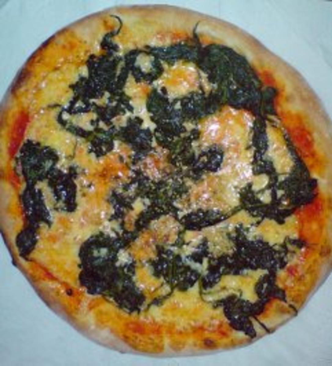 Pizza "Sophia Loren" - Rezept