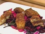 Knusperfisch auf Roter Bete - Rezept