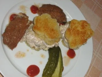 Salat aus Pilzen- Schampignons - Rezept - Bild Nr. 2