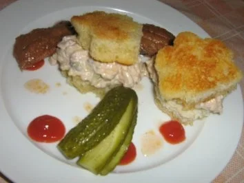 Salat aus Pilzen- Schampignons - Rezept