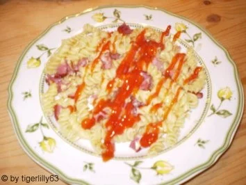 Alexander's Schinken-Nudeln - Rezept