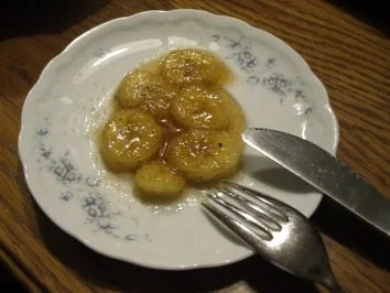 Rezept: heiße Honigbanane heiße Honigbanane - Rezept