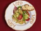 Schafskäsecreme mit Bauernbrot und gemischter Salat (Hildegard Krekel) - Rezept