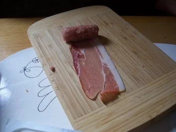 Hackfleisch...Mettröllchen im Gemüsebett - Rezept - Bild Nr. 2