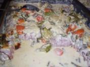 Hackfleisch...Mettröllchen im Gemüsebett - Rezept