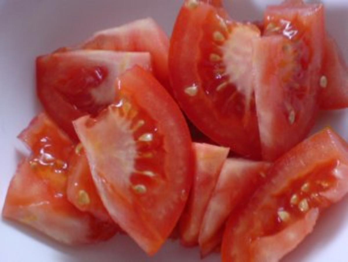 Porree-Tomaten-Salat - Rezept - Bild Nr. 6