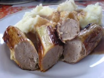 Rezept: Gefüllter Porree Bild Nr. 2 Gefüllter Porree - Rezept - Bild Nr. 2